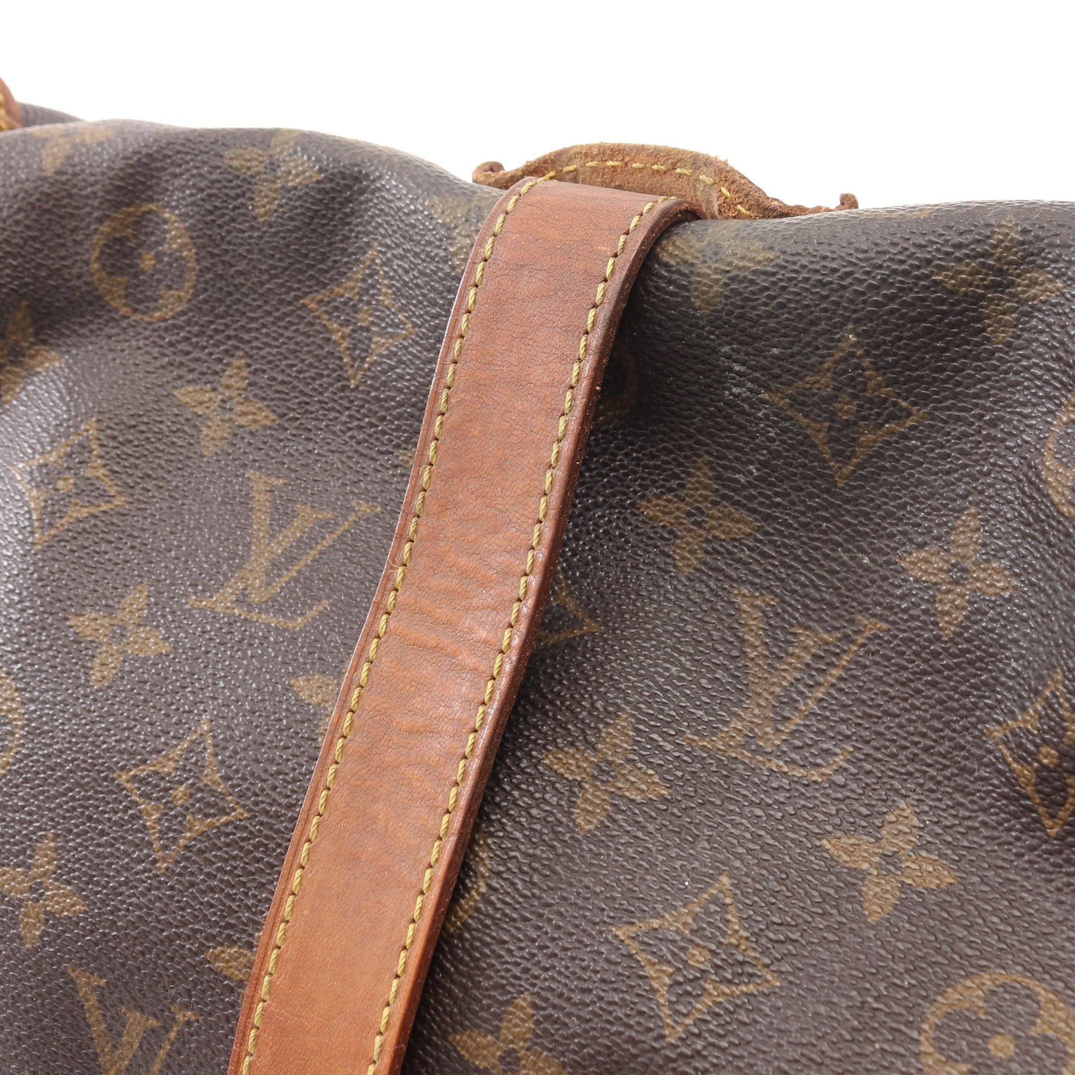 Louis Vuitton Louis Vuitton Saumur 35 Monogram Shoulder Bag Leather Brown Size ONE SIZE - 12 Thumbnail