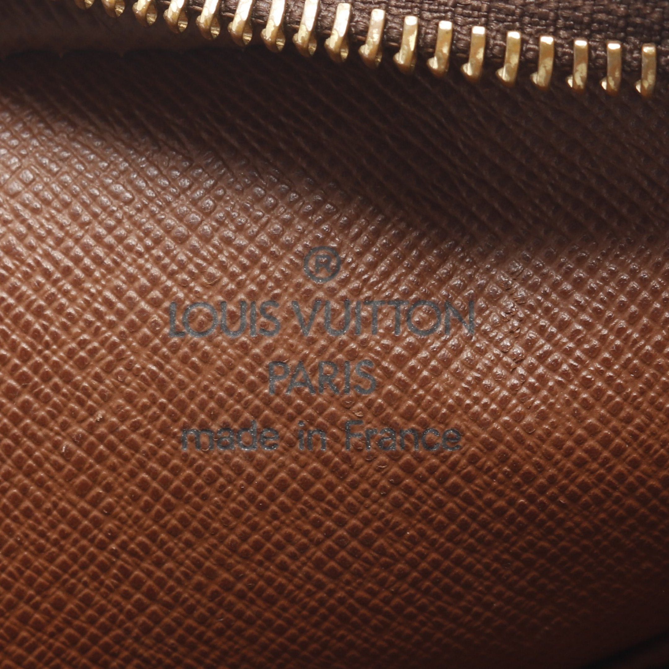 Louis Vuitton Louis Vuitton Danube Monogram Shoulder Bag Leather Brown Size ONE SIZE - 4 Thumbnail