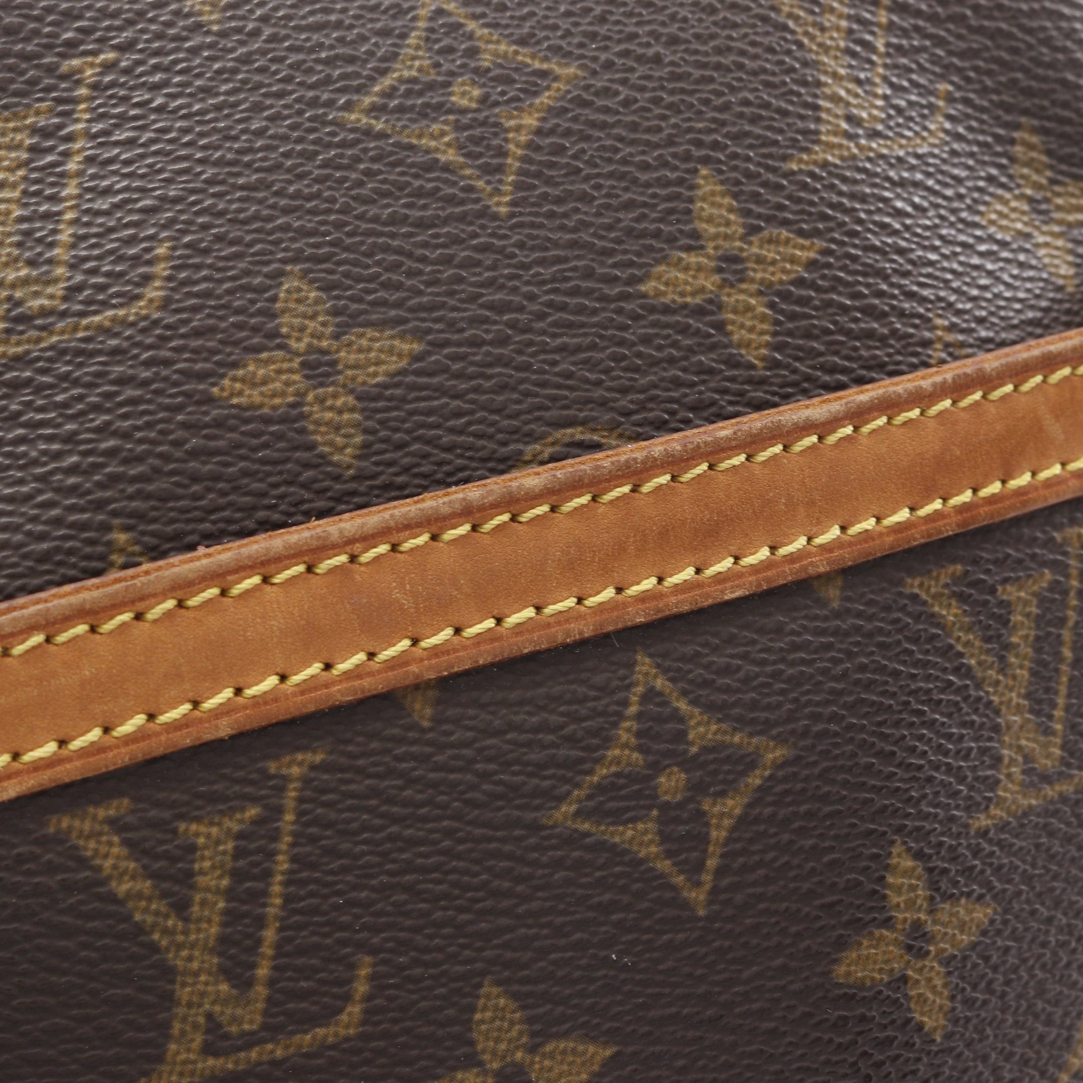 Louis Vuitton Louis Vuitton Danube Monogram Shoulder Bag Leather Brown Size ONE SIZE - 8 Thumbnail