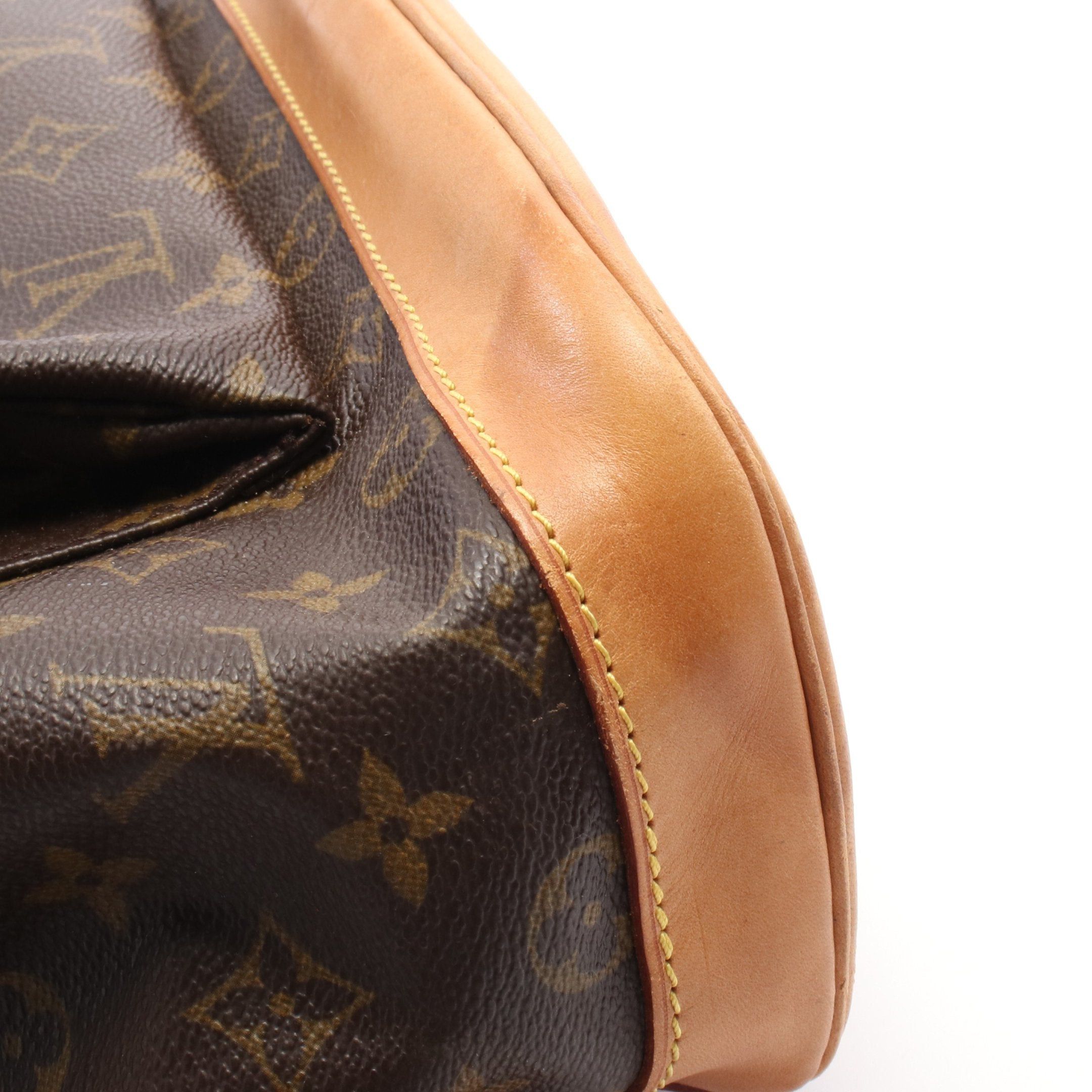 Louis Vuitton Louis Vuitton Montsouris Gm Monogram Backpack Rucksack Leather Brown Size ONE SIZE - 6 Thumbnail