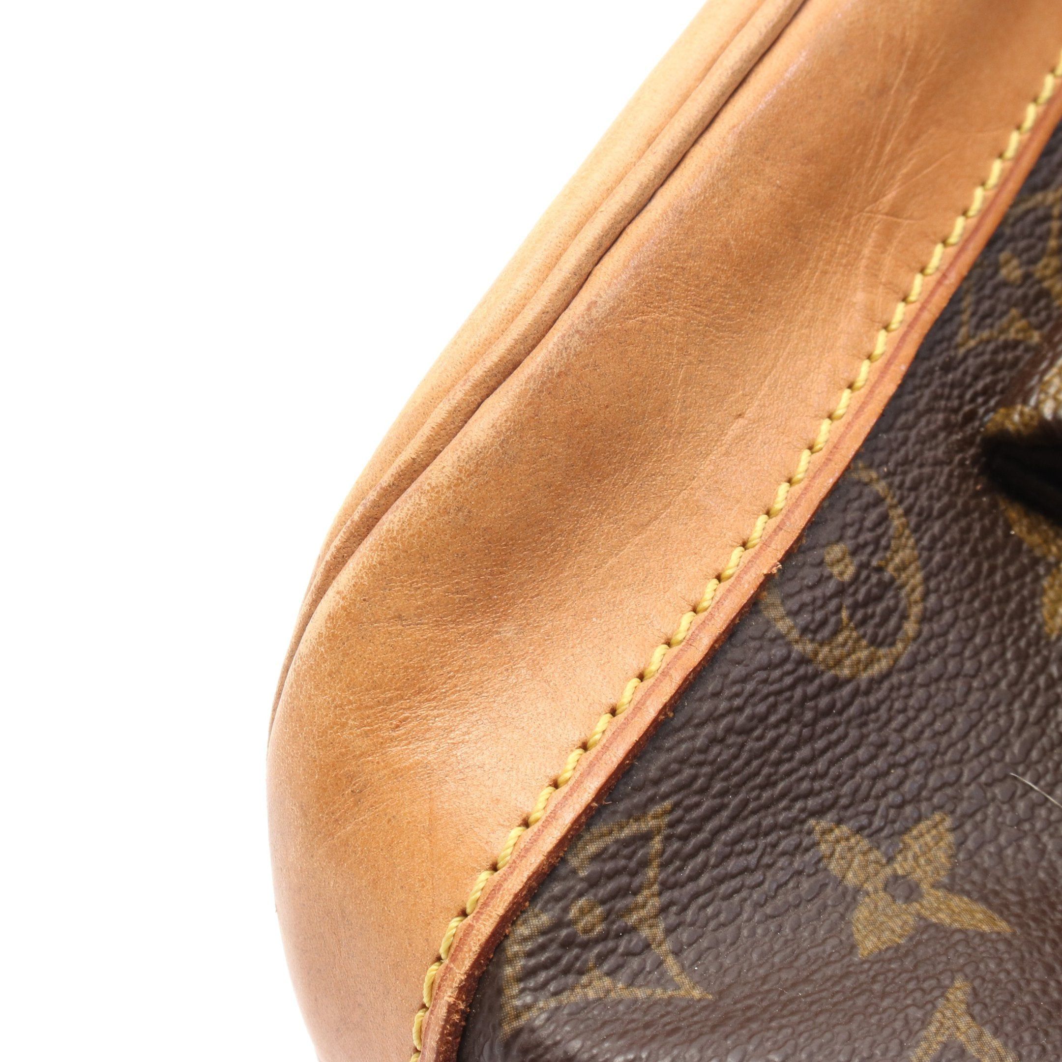 Louis Vuitton Louis Vuitton Montsouris Gm Monogram Backpack Rucksack Leather Brown Size ONE SIZE - 10 Thumbnail