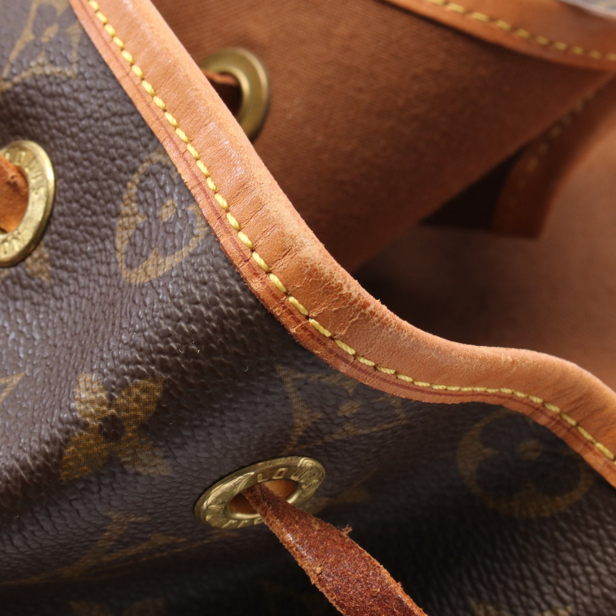Louis Vuitton Louis Vuitton Montsouris Gm Monogram Backpack Rucksack Leather Brown Size ONE SIZE - 9 Thumbnail