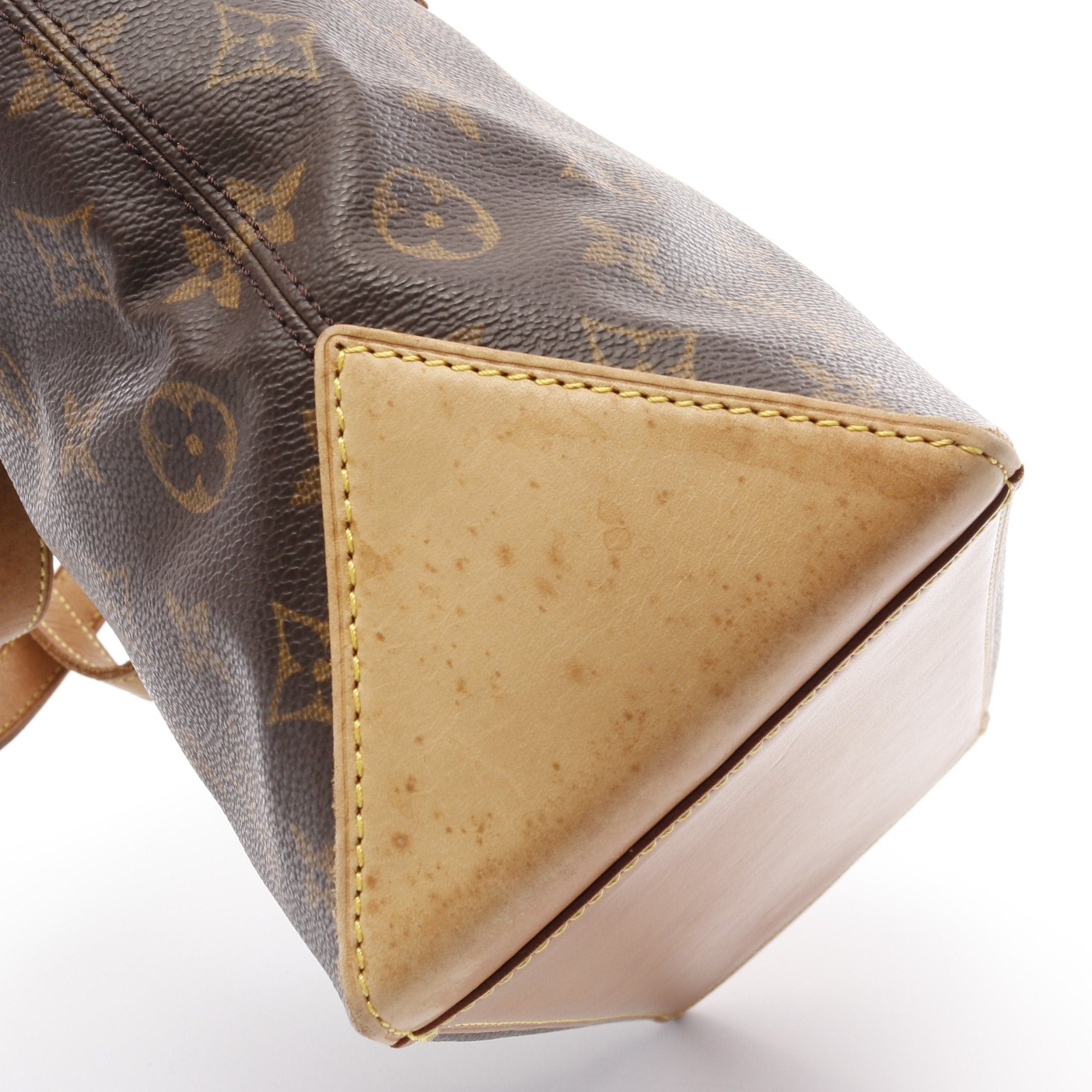 Louis Vuitton Louis Vuitton Cabas Piano Monogram Shoulder Bag Leather Brown Size ONE SIZE - 8 Thumbnail