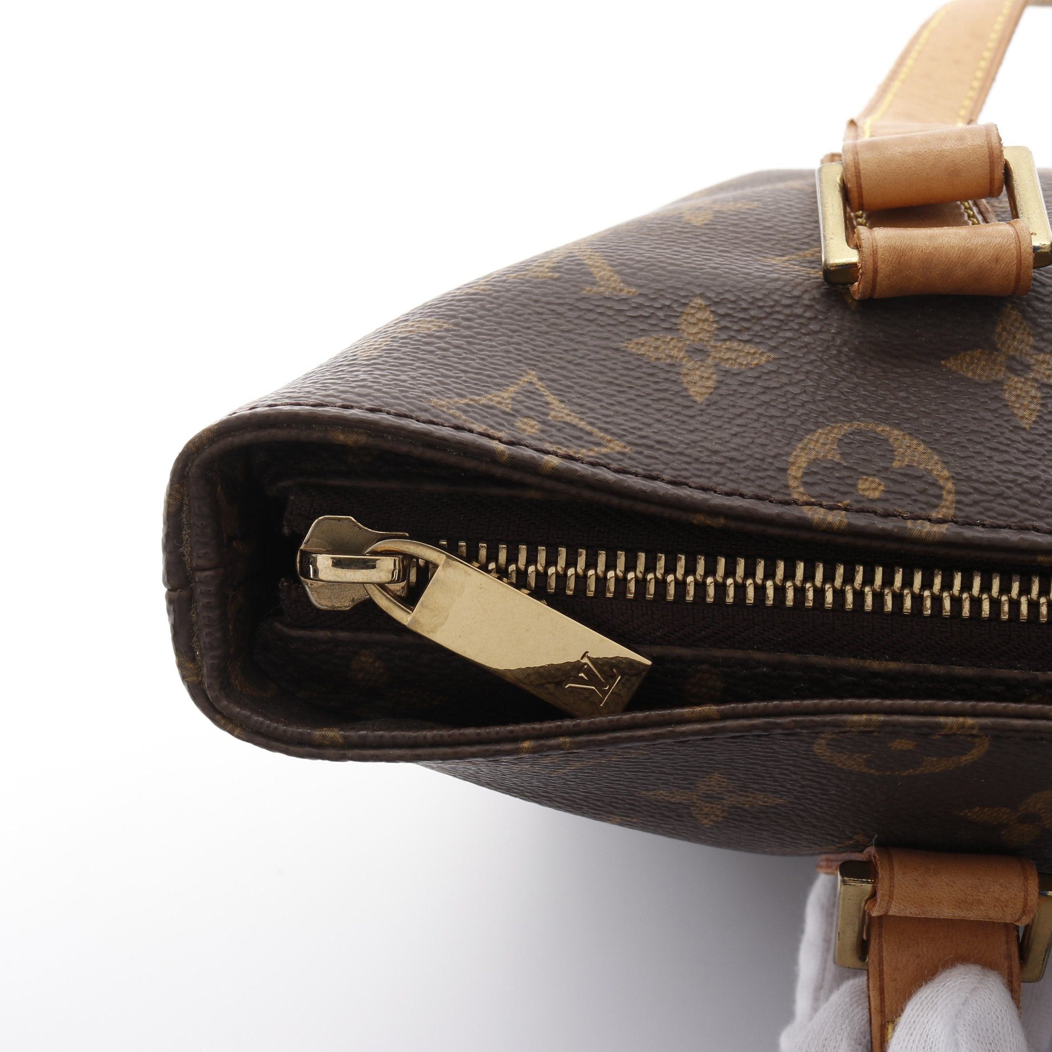 Louis Vuitton Louis Vuitton Cabas Piano Monogram Shoulder Bag Leather Brown Size ONE SIZE - 10 Thumbnail