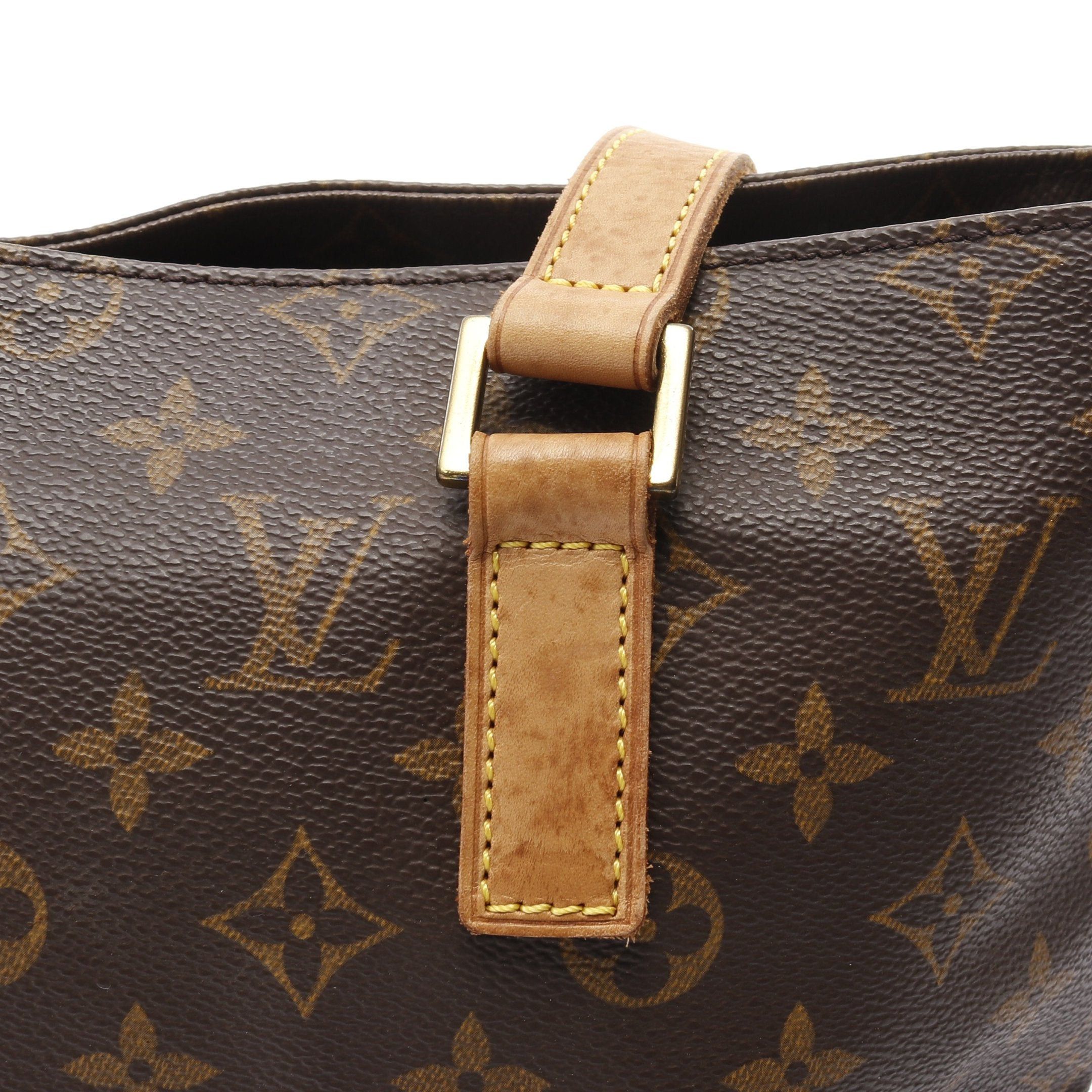 Louis Vuitton Louis Vuitton Cabas Piano Monogram Shoulder Bag Leather Brown Size ONE SIZE - 6 Thumbnail