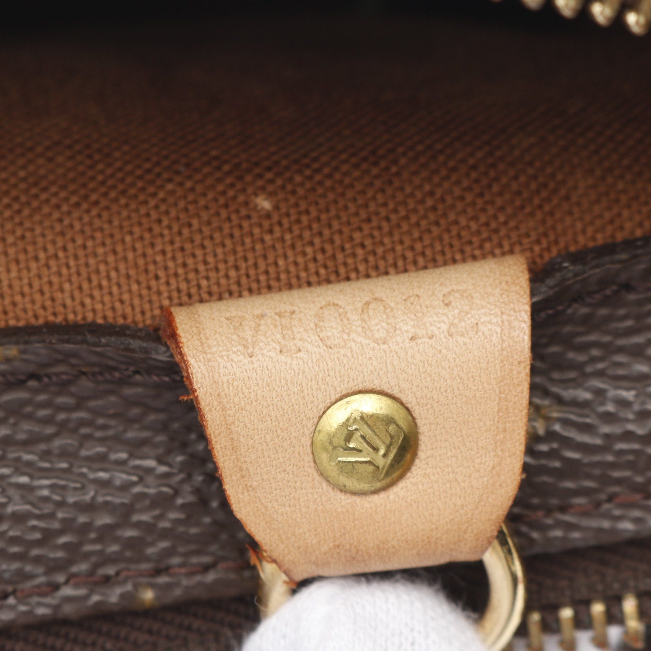 Louis Vuitton Louis Vuitton Cabas Piano Monogram Shoulder Bag Leather Brown Size ONE SIZE - 5 Thumbnail