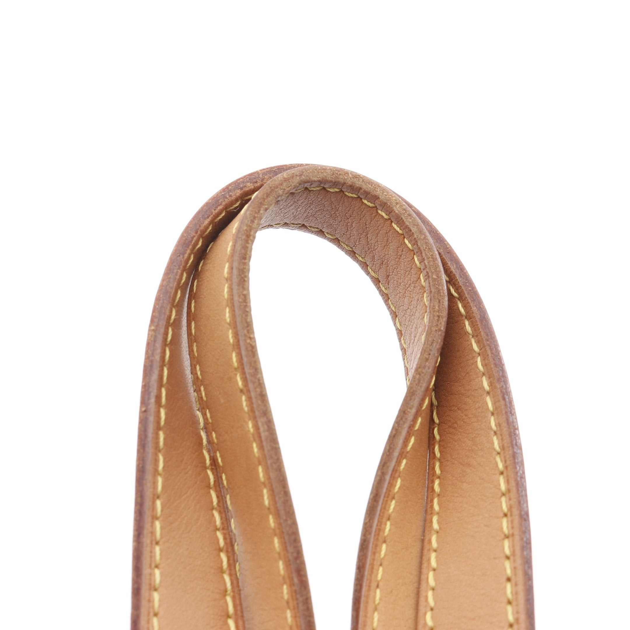 Louis Vuitton Louis Vuitton Cabas Piano Monogram Shoulder Bag Leather Brown Size ONE SIZE - 9 Thumbnail