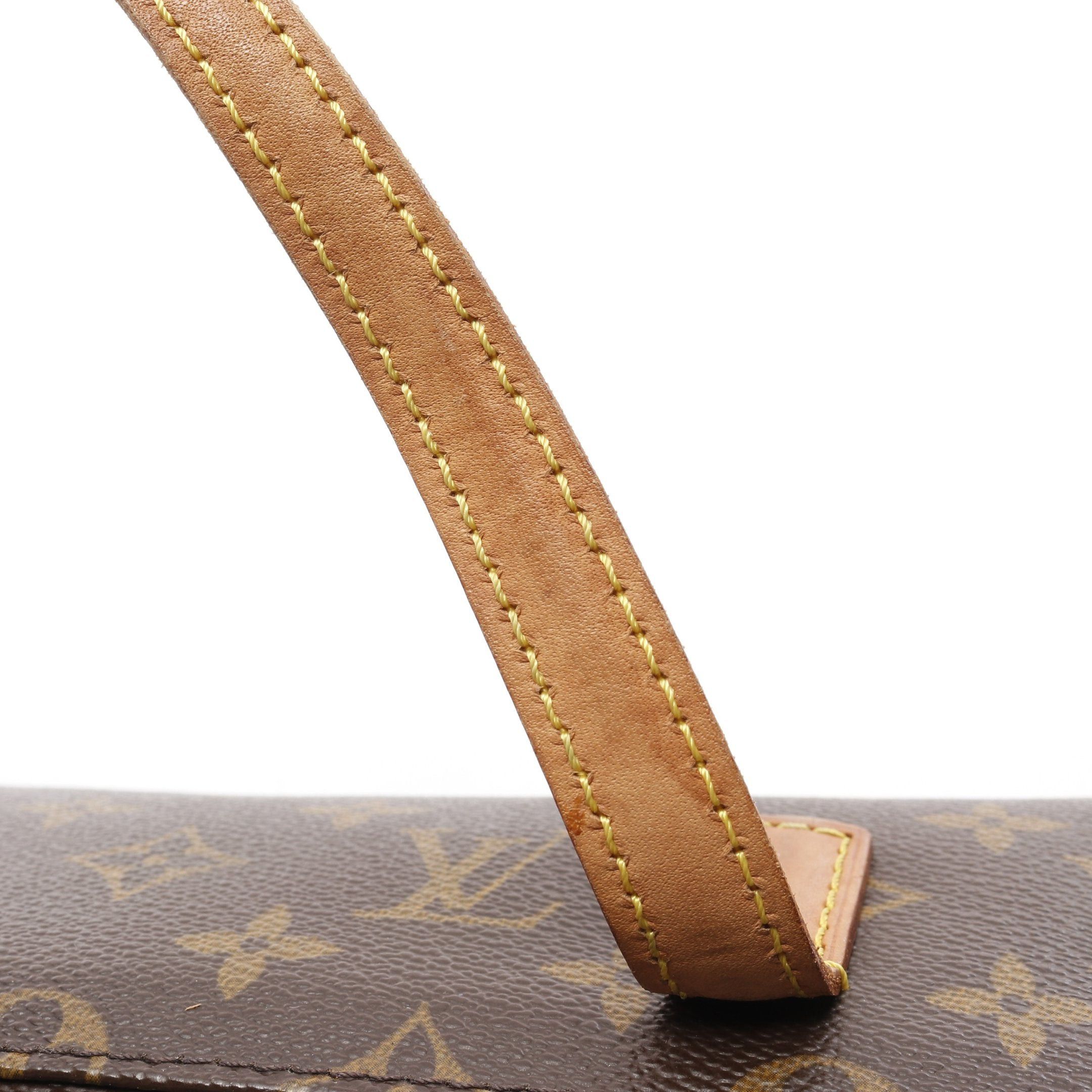 Louis Vuitton Louis Vuitton Sonatine Monogram Handbag Leather Brown Size ONE SIZE - 9 Thumbnail