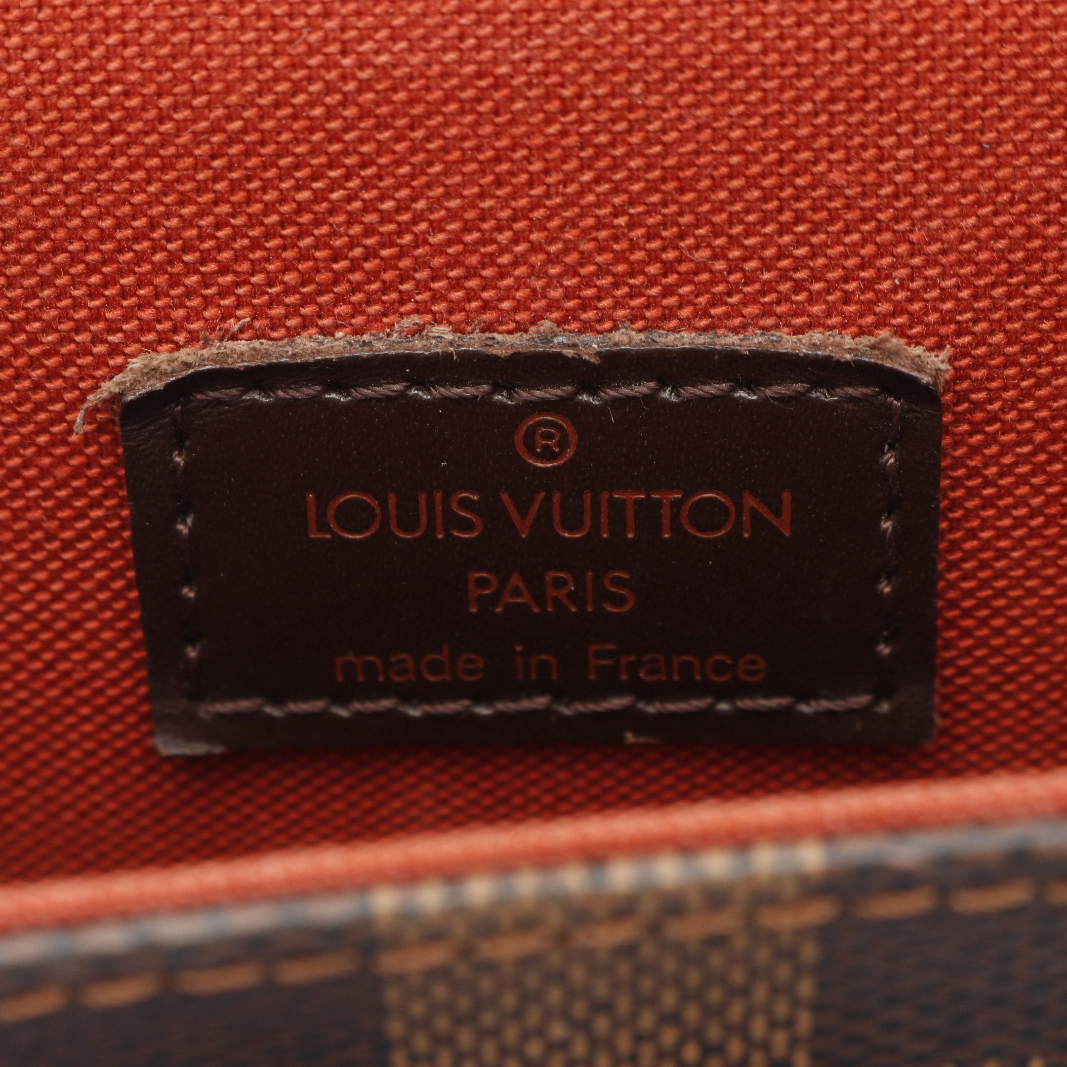 Louis Vuitton Louis Vuitton Portobello Damier Ebene Shoulder Bag Leather Brown Size ONE SIZE - 4 Thumbnail