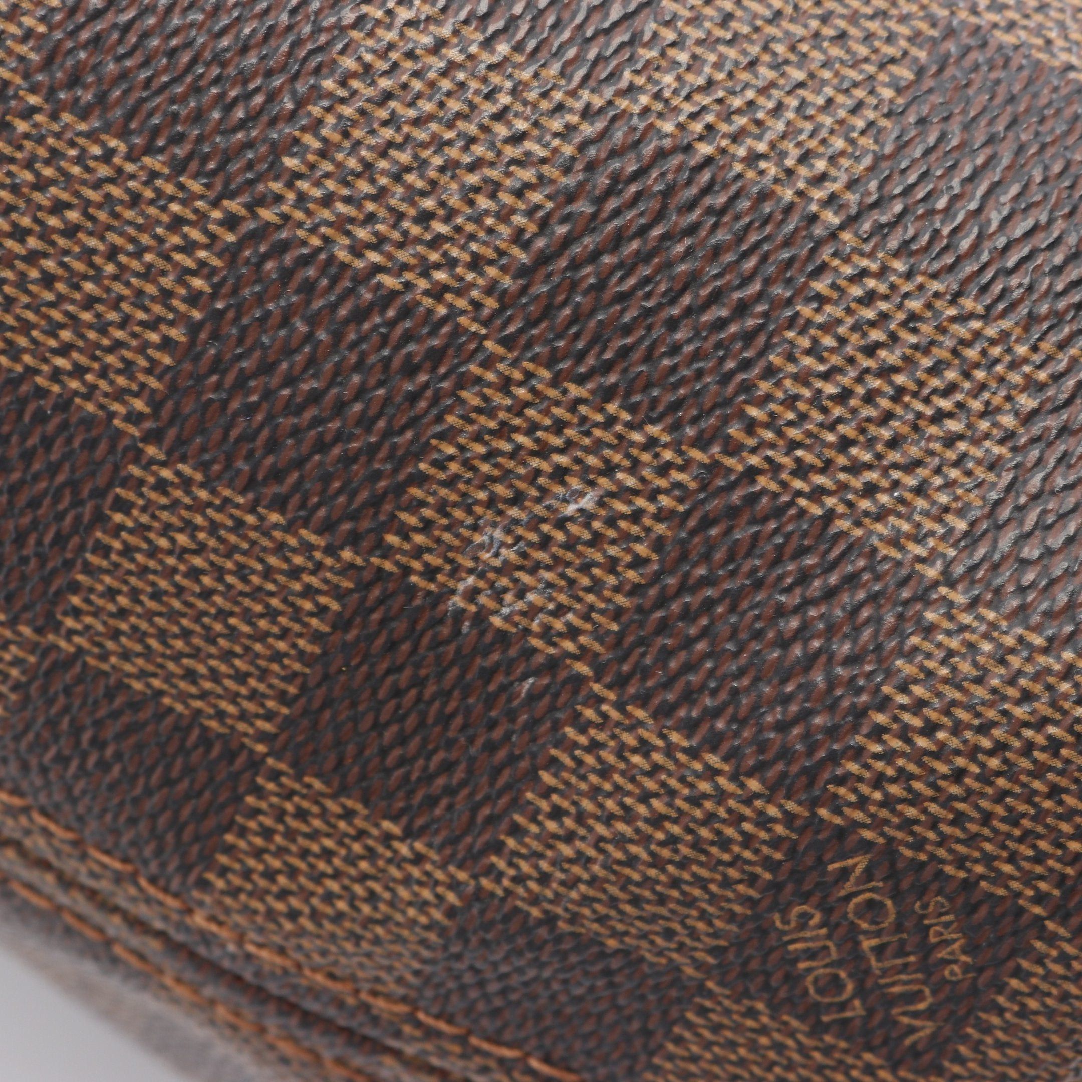 Louis Vuitton Louis Vuitton Neverfull Pm Damier Ebene Handbag Tote Bag Leather Brown Size ONE SIZE - 15 Thumbnail