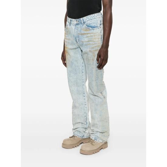 Who Decides War WHO DECIDES WAR Men Denim Pants MECHANIC SIGNA DENIM BLUE Size US 32 / EU 48 - 4 Thumbnail