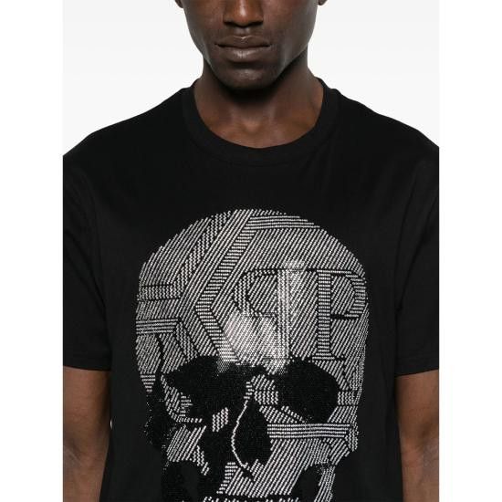 Philipp Plein PHILIPP PLEIN Men T-Shirts MTK8102 PJY002N 02 BLACK Size US M / EU 48-50 / 2 - 3 Thumbnail