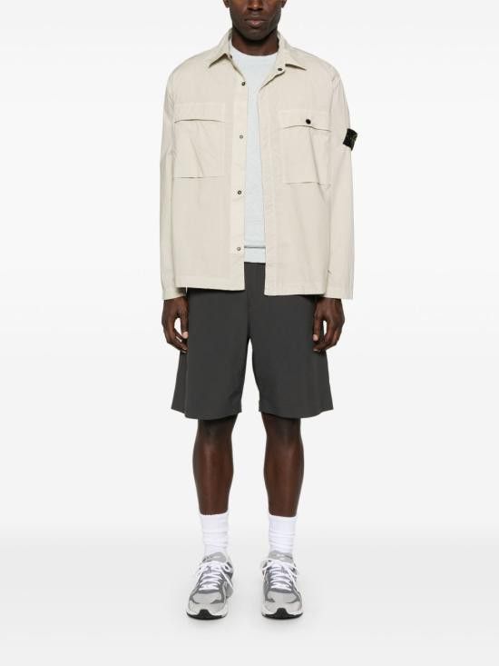 Stone Island STONE ISLAND Men Long Tops 1200015S0003 V0095 Beige Size US M / EU 48-50 / 2 - 5 Thumbnail