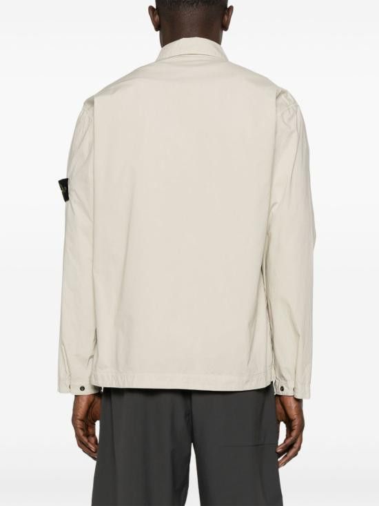 Stone Island STONE ISLAND Men Long Tops 1200015S0003 V0095 Beige Size US M / EU 48-50 / 2 - 2 Thumbnail