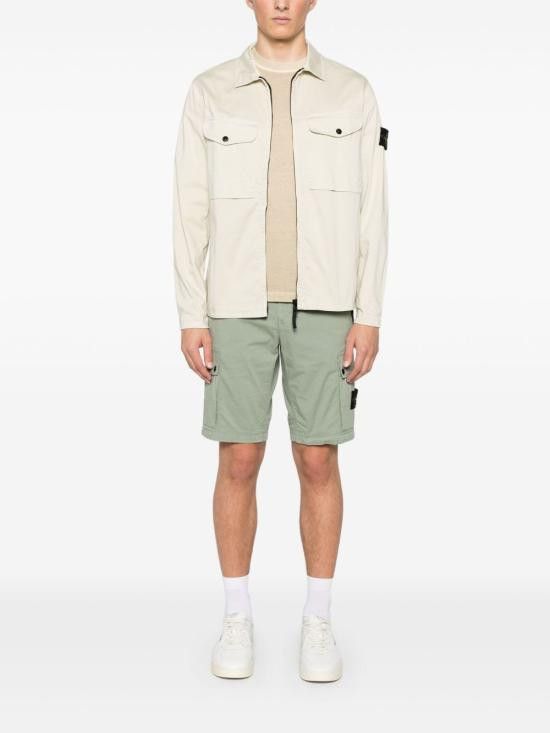 Stone Island STONE ISLAND Men Long Tops 1200128S0012 V0095 Beige Size US L / EU 52-54 / 3 - 5 Thumbnail