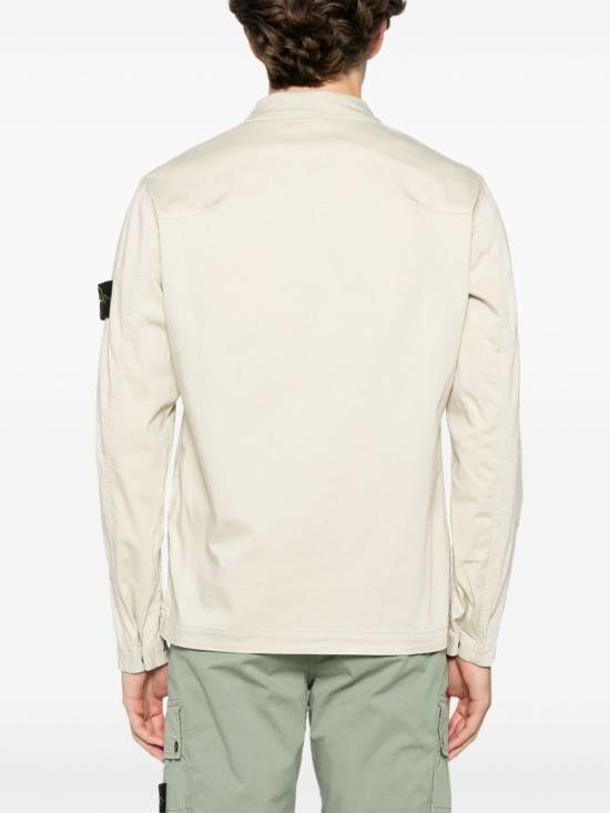 Stone Island STONE ISLAND Men Long Tops 1200128S0012 V0095 Beige Size US XL / EU 56 / 4 - 3 Thumbnail