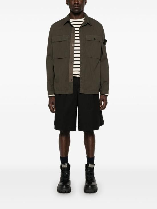 Stone Island STONE ISLAND Men Long Tops 1200015S0003 V0054 Green Size US M / EU 48-50 / 2 - 5 Thumbnail