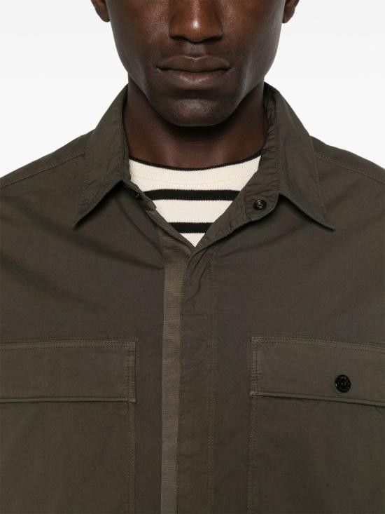 Stone Island STONE ISLAND Men Long Tops 1200015S0003 V0054 Green Size US XL / EU 56 / 4 - 2 Thumbnail