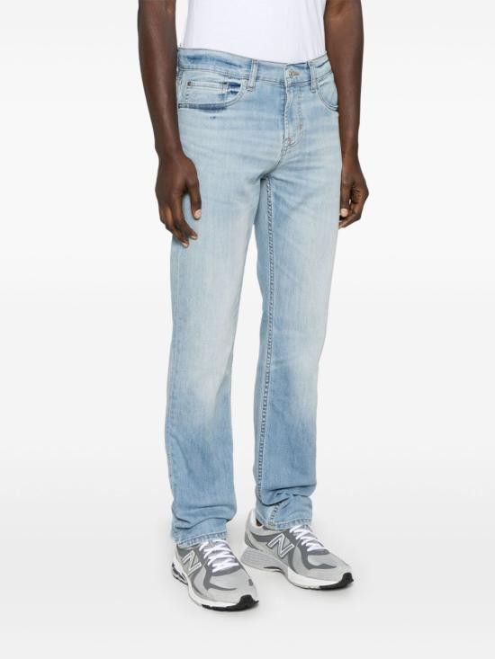 7 For All Mankind 7 FOR ALL MANKIND Men Denim Pants JSMS83L0LE 7F00 Black Size US 32 / EU 48 - 5 Thumbnail
