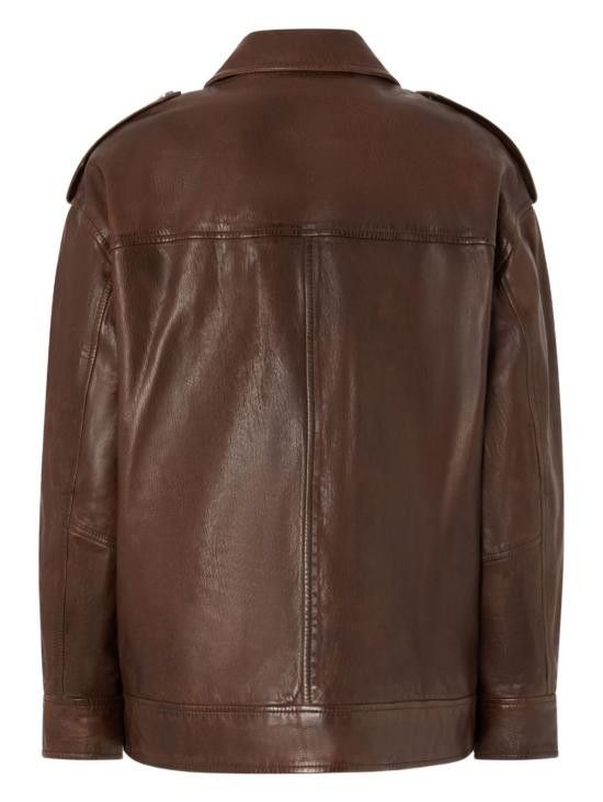 Pinko PINKO Women Jackets 105012 A2I1M22 Brown Size M / US 6-8 / IT 42-44 - 2 Thumbnail