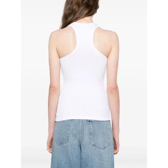 Stella McCartney STELLA MCCARTNEY Women Tops 6J0341 3SQA09 9000 WHITE Size M / US 6-8 / IT 42-44 - 2 Thumbnail