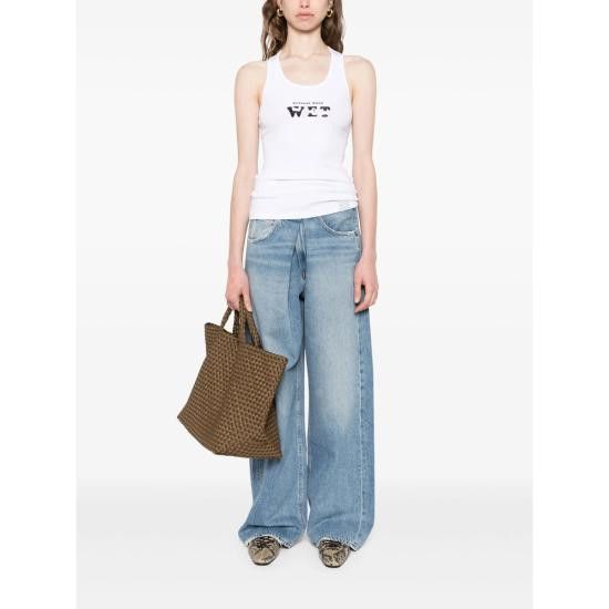 Stella McCartney STELLA MCCARTNEY Women Tops 6J0341 3SQA09 9000 WHITE Size M / US 6-8 / IT 42-44 - 5 Thumbnail