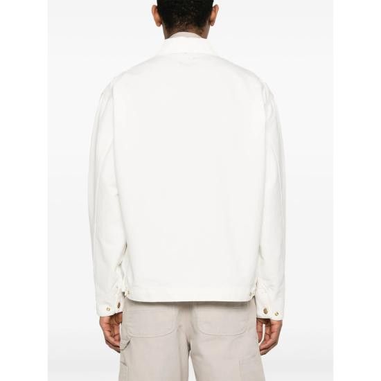 Carhartt CARHARTT Men Bomber Jackets I035280 0DJ3K WHITE Size US XL / EU 56 / 4 - 4 Thumbnail