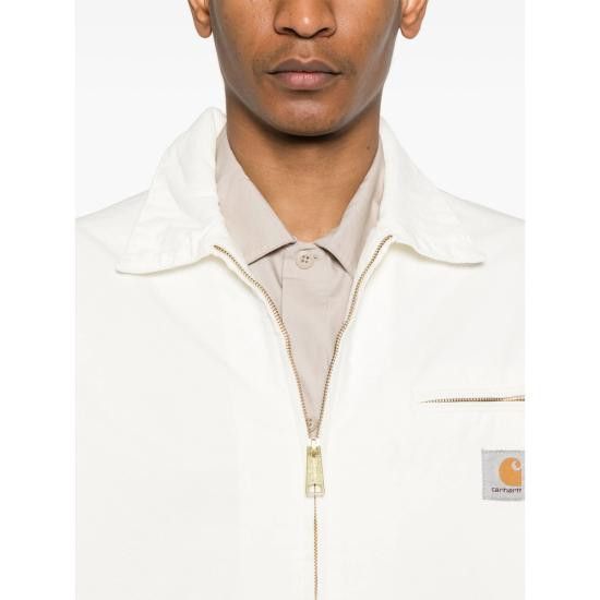 Carhartt CARHARTT Men Bomber Jackets I035280 0DJ3K WHITE Size US XL / EU 56 / 4 - 2 Thumbnail