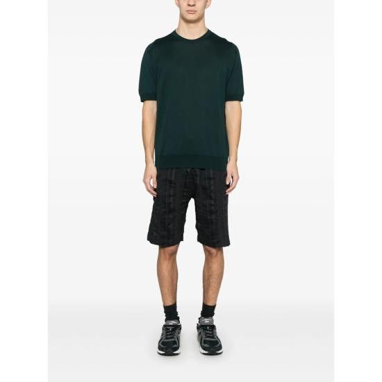 John Smedley JOHN SMEDLEY Men T-Shirts KEMPTON REINF GREEN Size US S / EU 44-46 / 1 - 3 Thumbnail