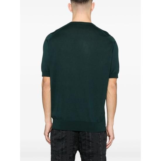 John Smedley JOHN SMEDLEY Men T-Shirts KEMPTON REINF GREEN Size US S / EU 44-46 / 1 - 4 Thumbnail
