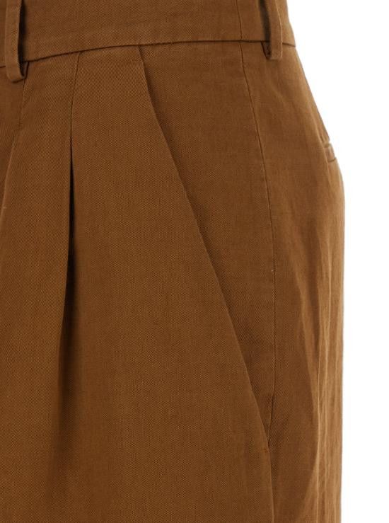 PT Torino PT TORINO Women Straight Pants CDVLFKZ00STDBP710165 Brown Size 27" / US 4 / IT 40 - 3 Thumbnail