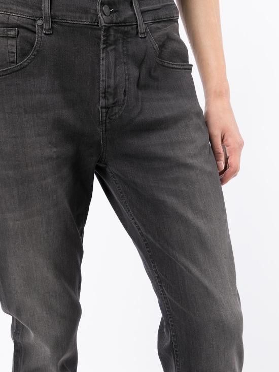 7 For All Mankind 7 FOR ALL MANKIND Men Denim Pants JSMXA240BB 7F00 Black Size US 33 - 4 Thumbnail