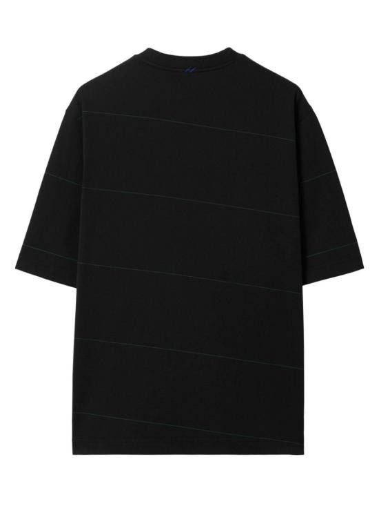 Burberry BURBERRY Men T-Shirts 8083613 A1189 Black Size US XL / EU 56 / 4 - 2 Thumbnail