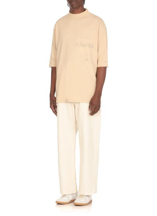 Maison Margiela MAISON MARGIELA Men T-Shirts S50GC0714 S24567112 Beige Size US XS / EU 42 / 0 - 2 Thumbnail