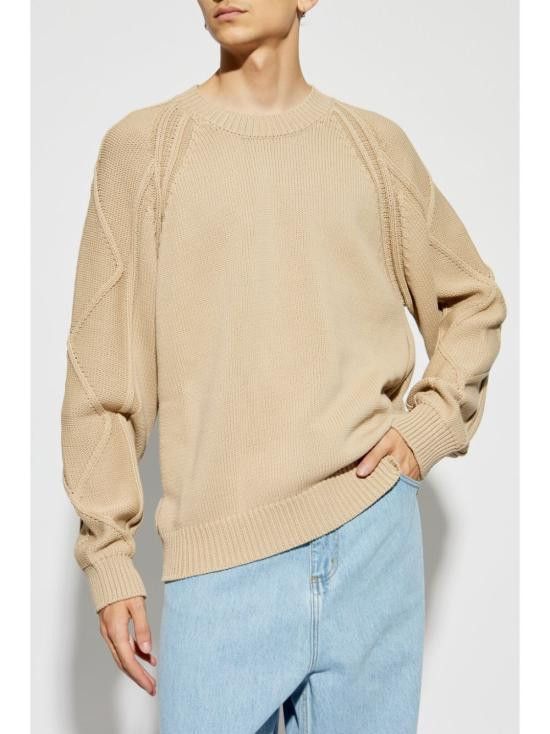 Kenzo KENZO Men Sweater FE65PU4813CF 11 Beige Size US M / EU 48-50 / 2 - 3 Thumbnail