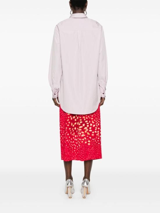 Dries Van Noten DRIES VAN NOTEN Women Shirts 010734 1374403 Purple Size S / US 4 / IT 40 - 5 Thumbnail