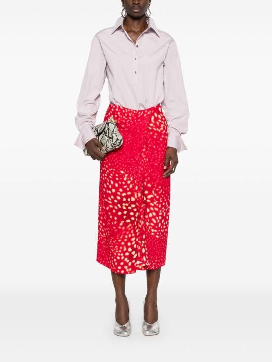 Dries Van Noten DRIES VAN NOTEN Women Shirts 010734 1374403 Purple Size S / US 4 / IT 40 - 2 Thumbnail