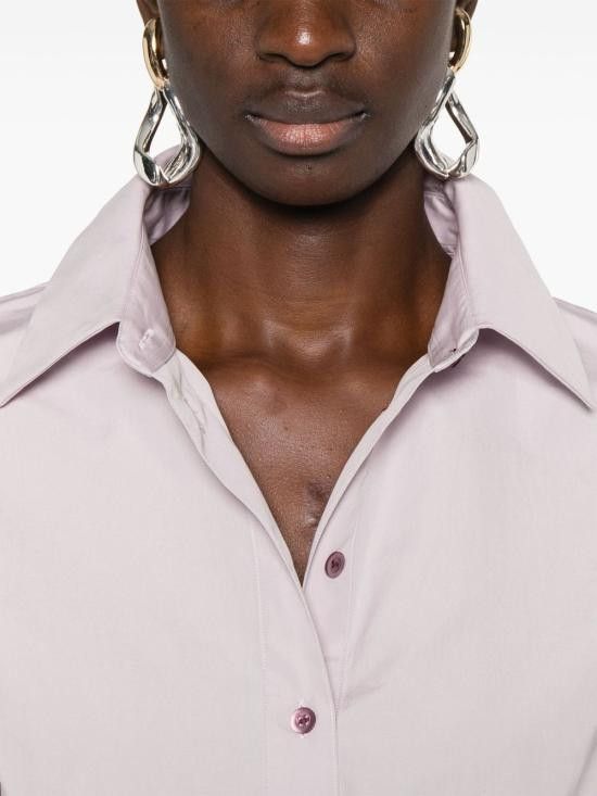 Dries Van Noten DRIES VAN NOTEN Women Shirts 010734 1374403 Purple Size S / US 4 / IT 40 - 3 Thumbnail