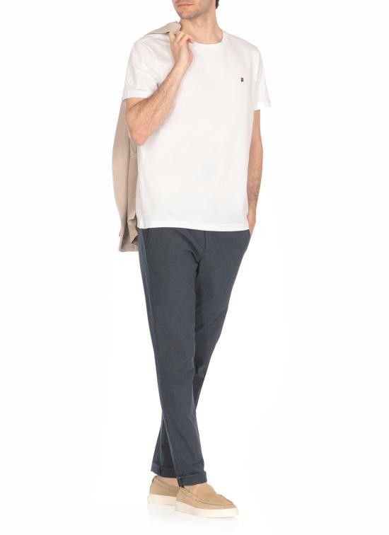 Dondup DONDUP Men Straight Pants UP235 FS0278 002888 Blue Size US 34 / EU 50 - 2 Thumbnail