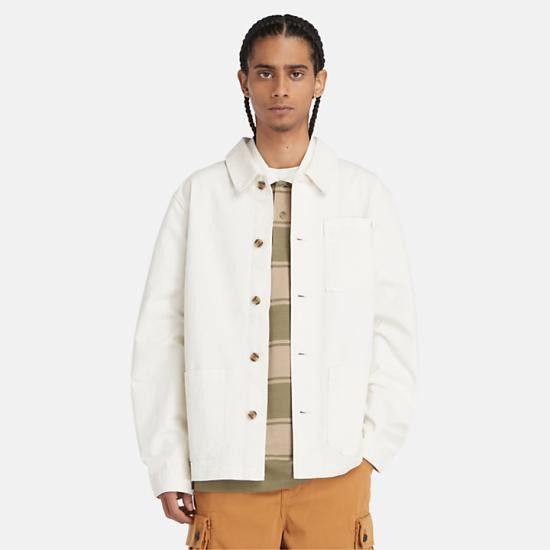 Timberland TIMBERLAND Men Jacket TB0A5TH3 CM91 White Size US XL / EU 56 / 4 - 2 Thumbnail
