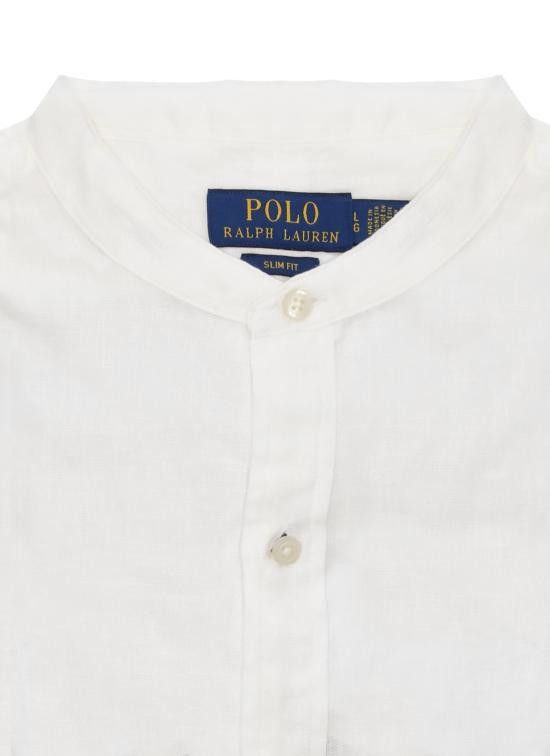Ralph Lauren RALPH LAUREN Men Long Tops 710968925 006 White Size US XL / EU 56 / 4 - 2 Thumbnail