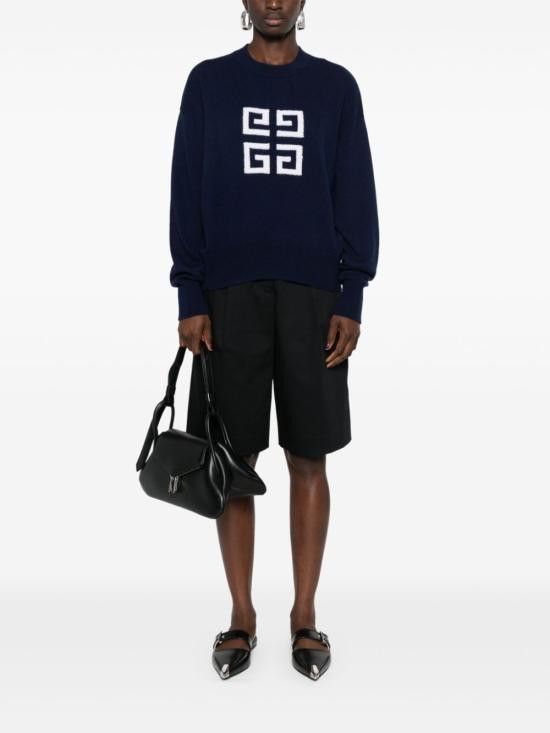 Givenchy GIVENCHY Women Sweater BW90QY4ZEQ 411 Blue Size S / US 4 / IT 40 - 5 Thumbnail