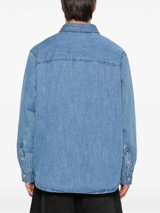Levi's LEVI'S Men Long Tops A8553 0000 Blue Size US S / EU 44-46 / 1 - 3 Thumbnail