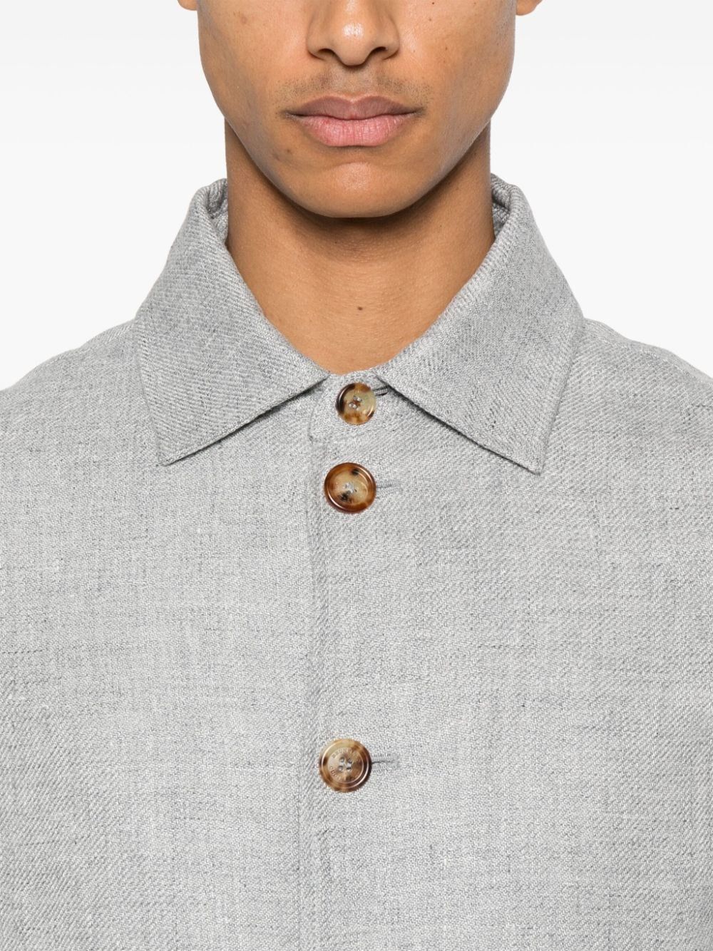 Brunello Cucinelli Overshirt Size US L / EU 52-54 / 3 - 4 Thumbnail