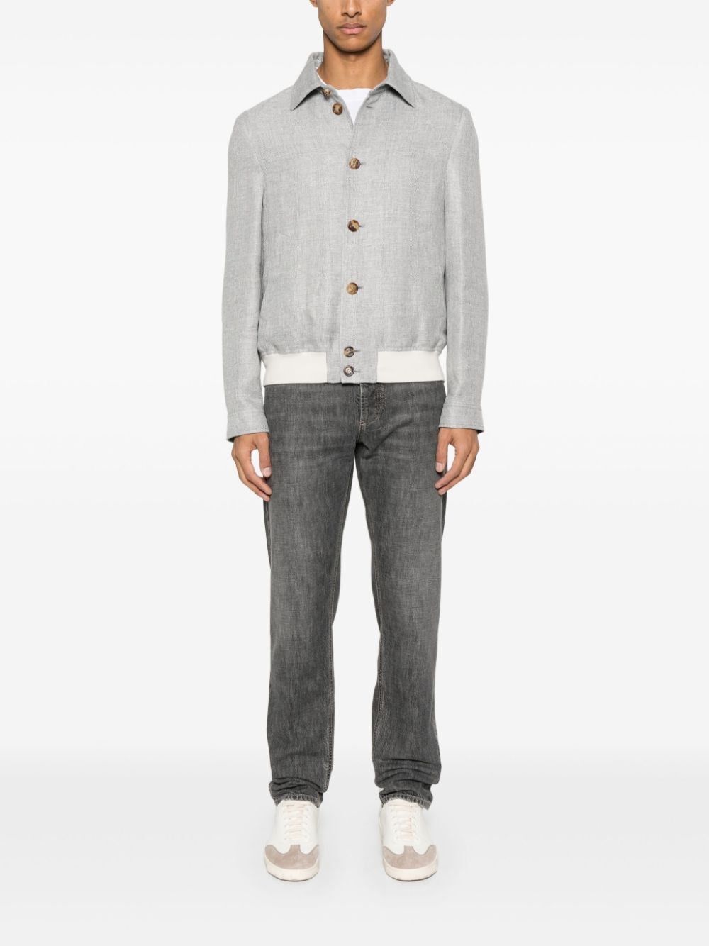 Brunello Cucinelli Overshirt Size US L / EU 52-54 / 3 - 2 Thumbnail