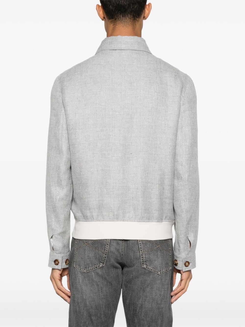Brunello Cucinelli Overshirt Size US L / EU 52-54 / 3 - 3 Thumbnail