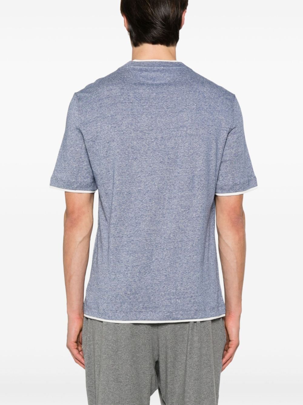 Brunello Cucinelli T-Shirt With Faux-Layering Size US XS / EU 42 / 0 - 3 Thumbnail
