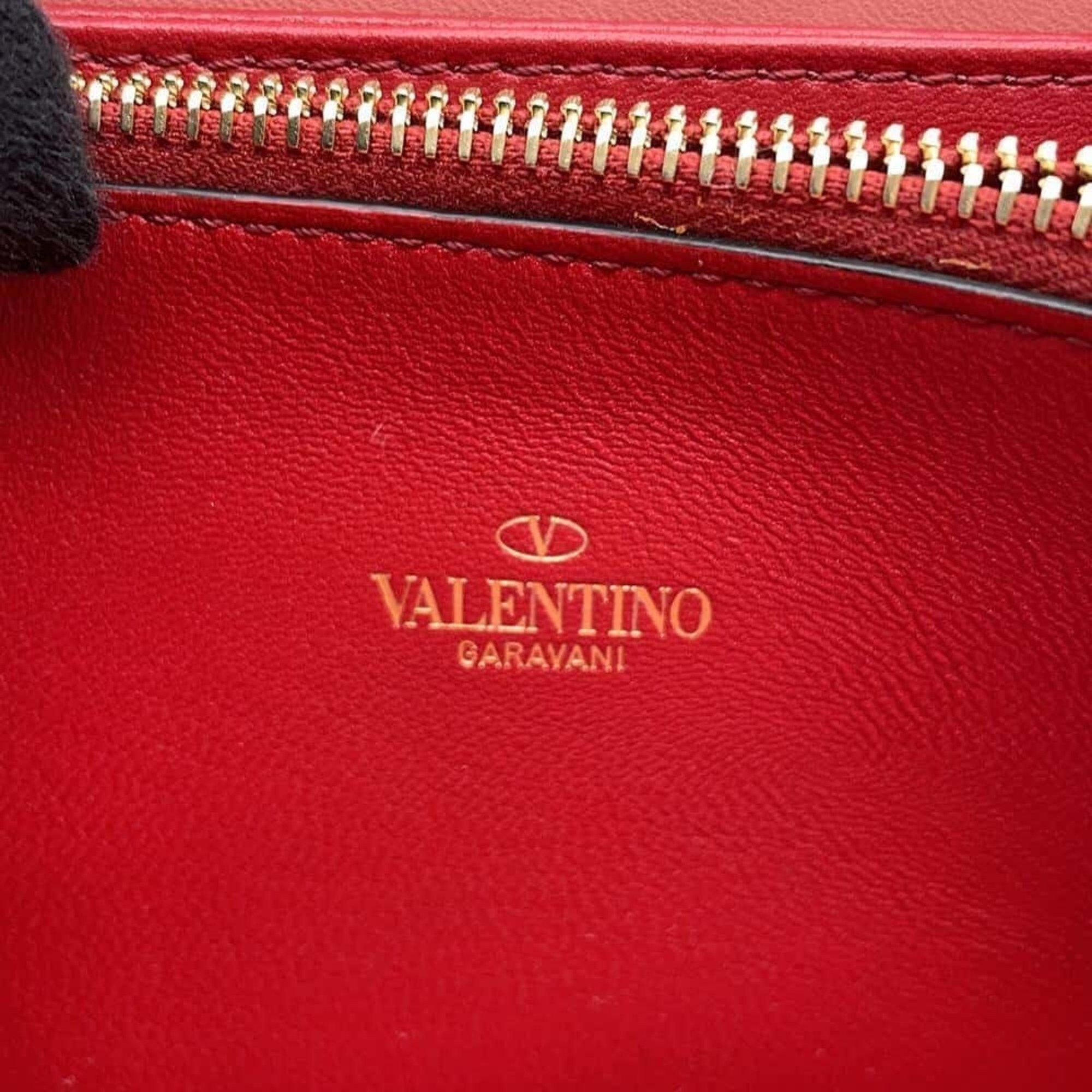 Valentino Valentino Garavani Long Wallet Studs Heart PW0P0P00QVX VALENTINO Size ONE SIZE - 14 Thumbnail
