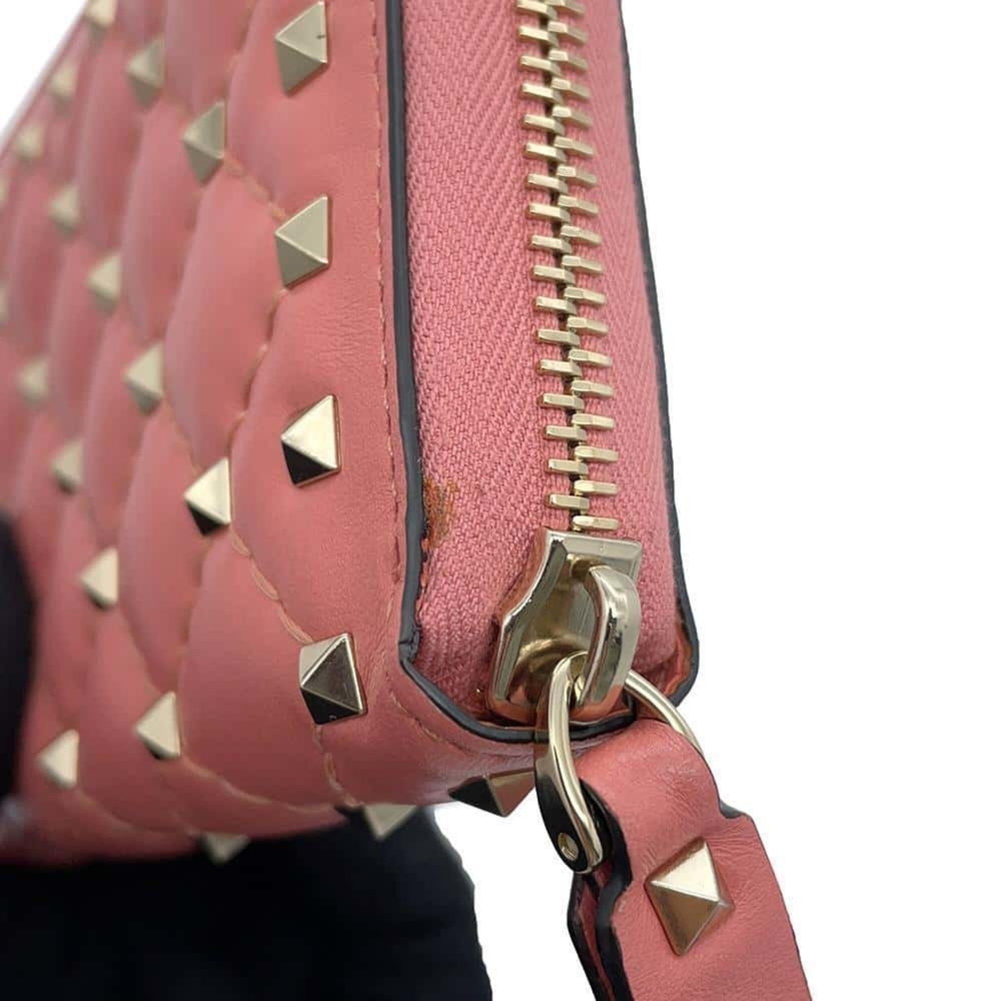 Valentino Valentino Garavani Long Wallet Studs Heart PW0P0P00QVX VALENTINO Size ONE SIZE - 9 Thumbnail