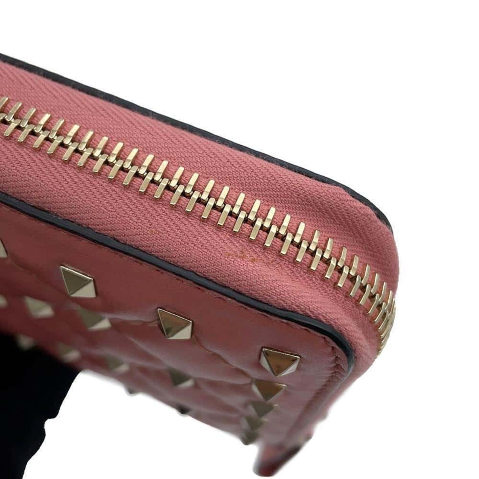 Valentino Valentino Garavani Long Wallet Studs Heart PW0P0P00QVX VALENTINO Size ONE SIZE - 10 Thumbnail